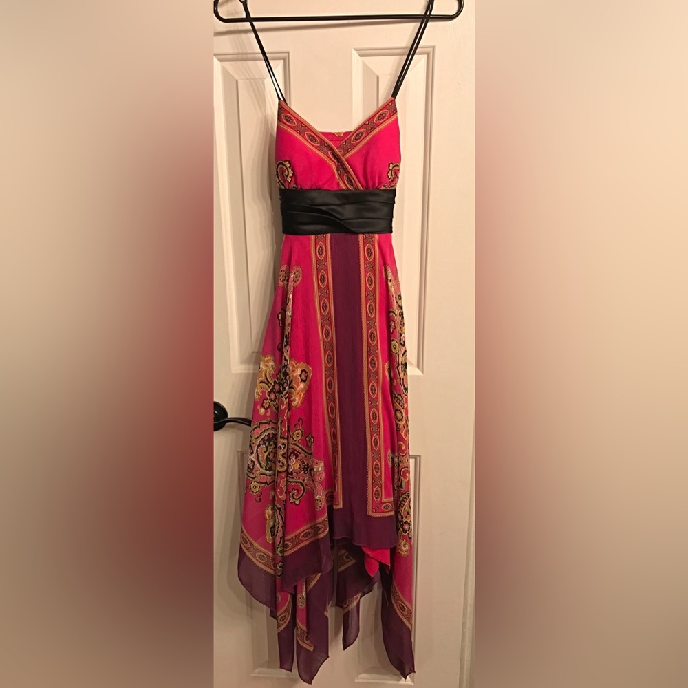 Bohemian Style with an Asymmetrical Bottom Beautiful Bright Colors.